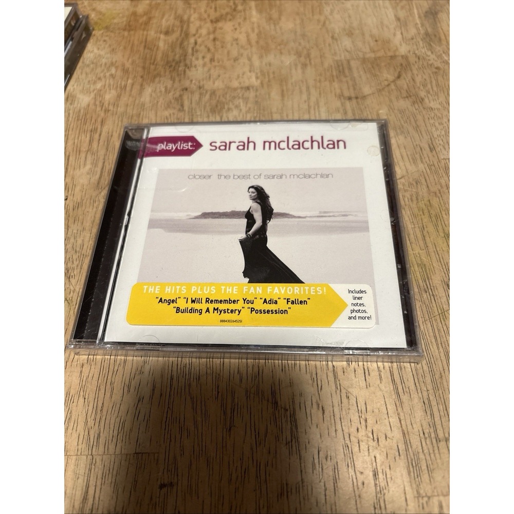 Sarah McLachlan Playlist Very Best of CD 2016 Sony SSP Rock 0888751512429 New